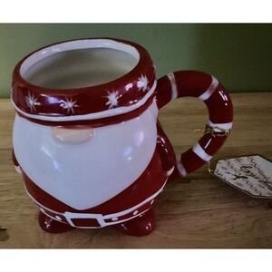 Mugs Shotz Christmas Gnomes Coffee/Tea Mug, Red And White‎